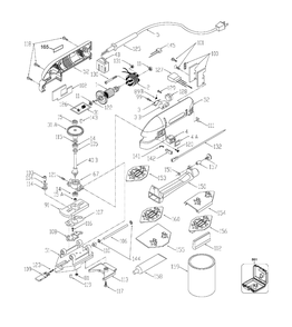 Part Location Diagram of 879874 Porter Cable Pad